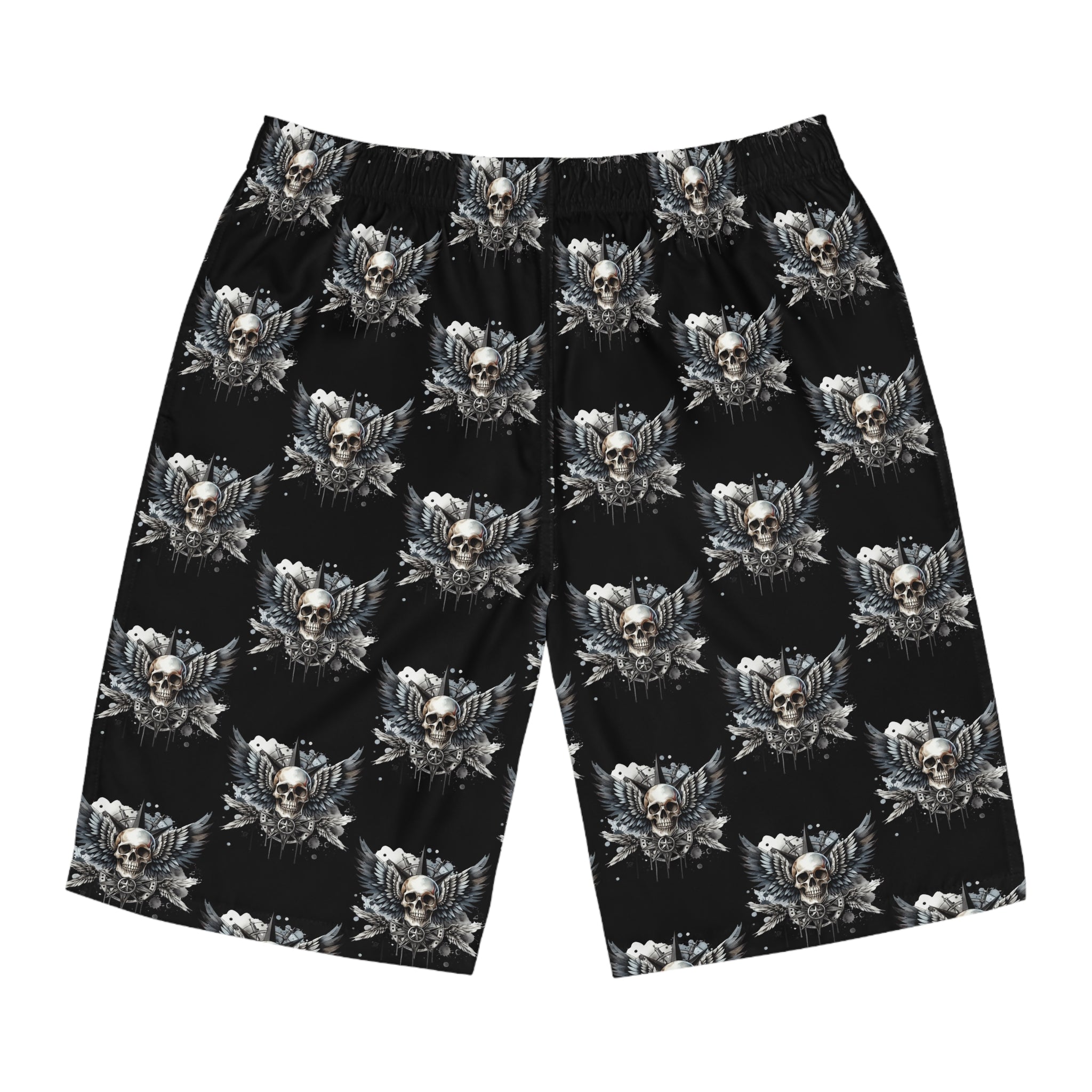 Men's Winged Skull Board Shorts