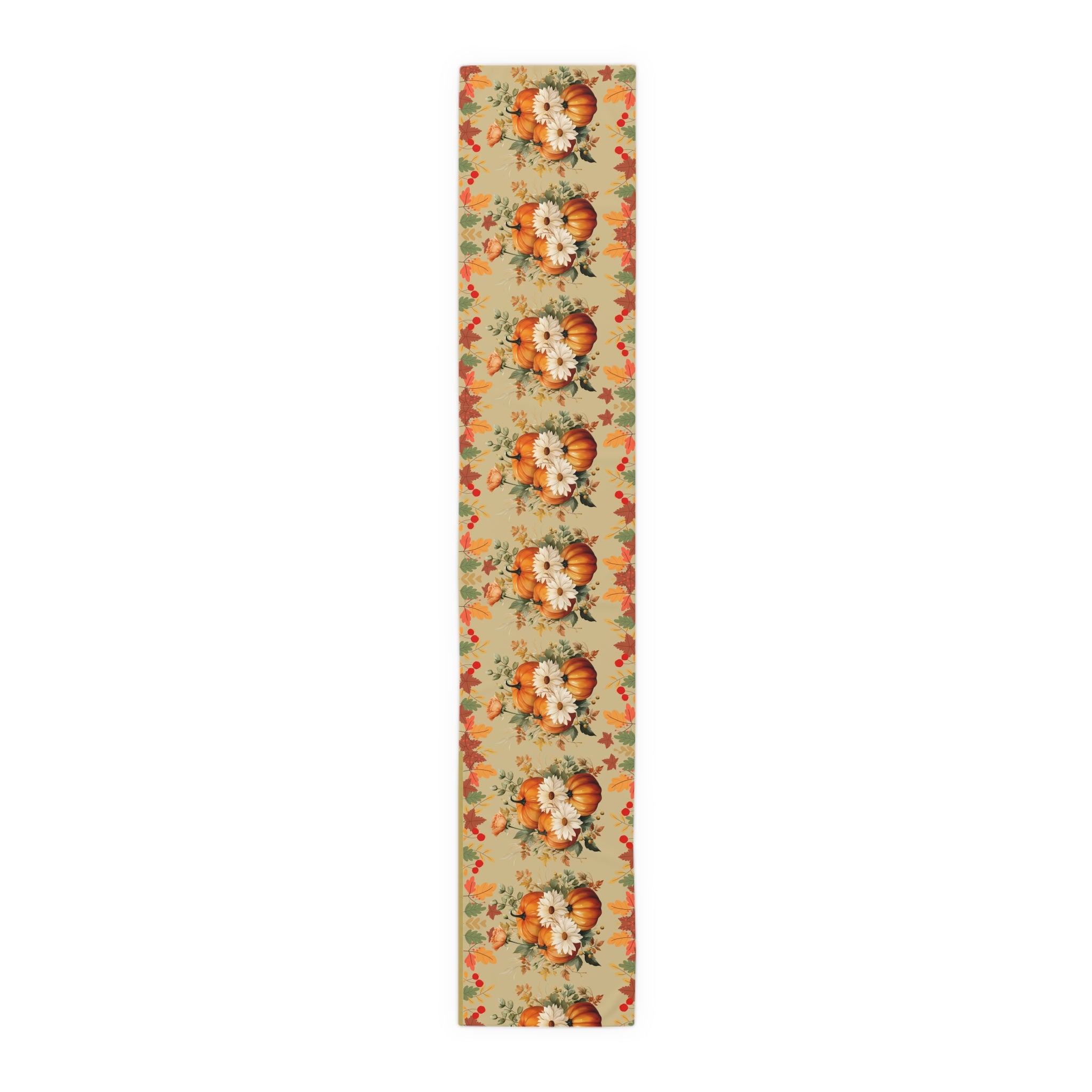 Autumn Pumpkins Table Runner