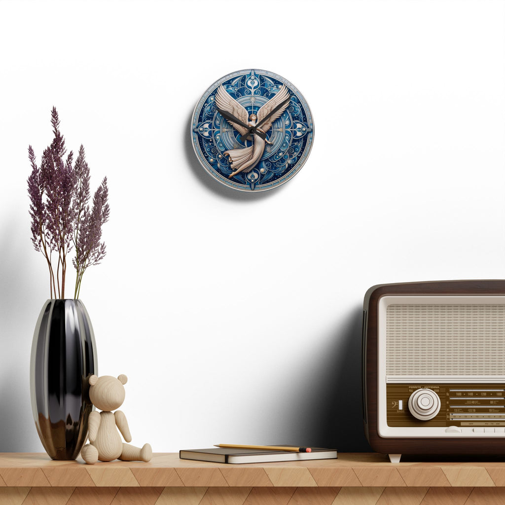 Art Deco Angel Wall Clock