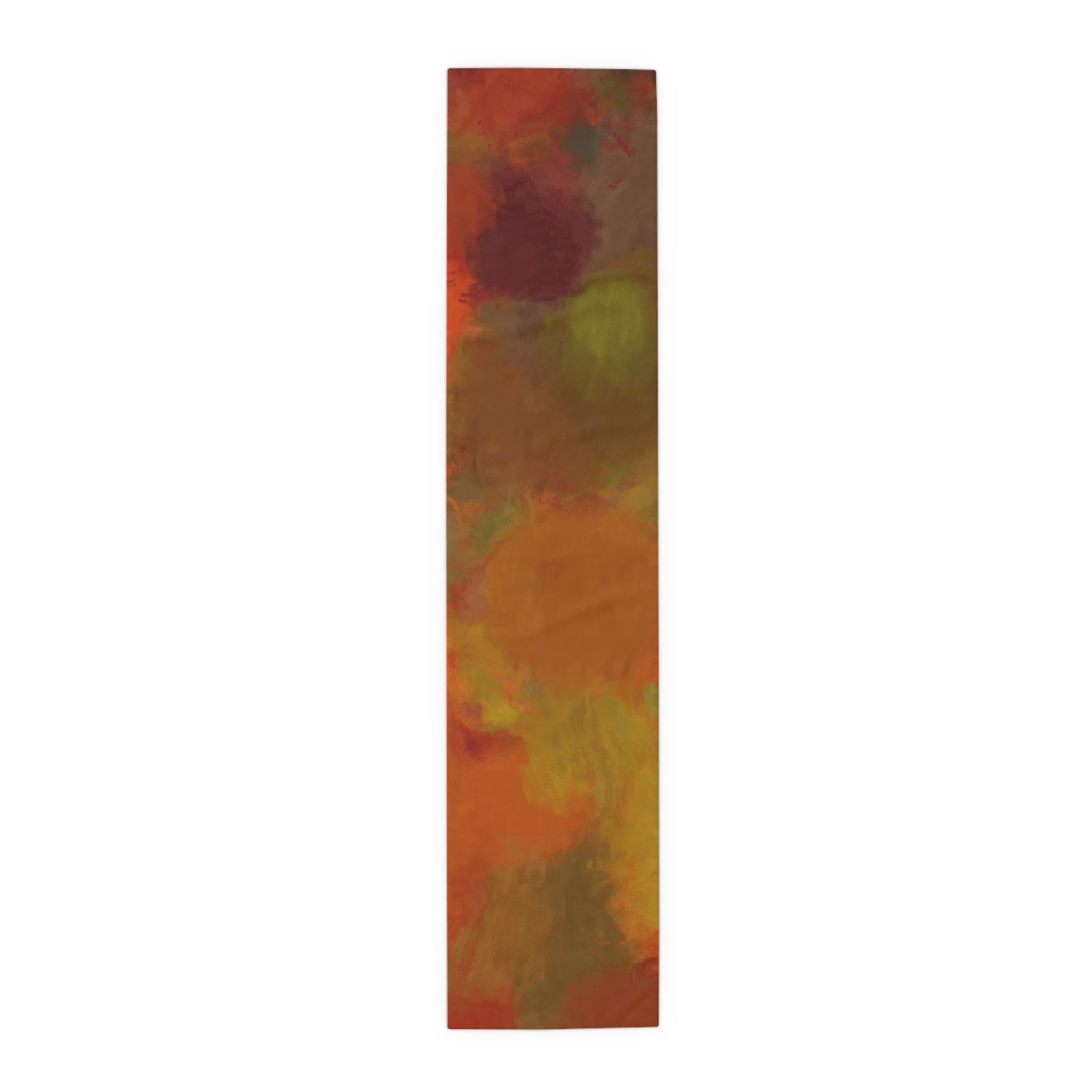 Copper Abstract Table Runner - Unique Home Decor - Handcrafted Design