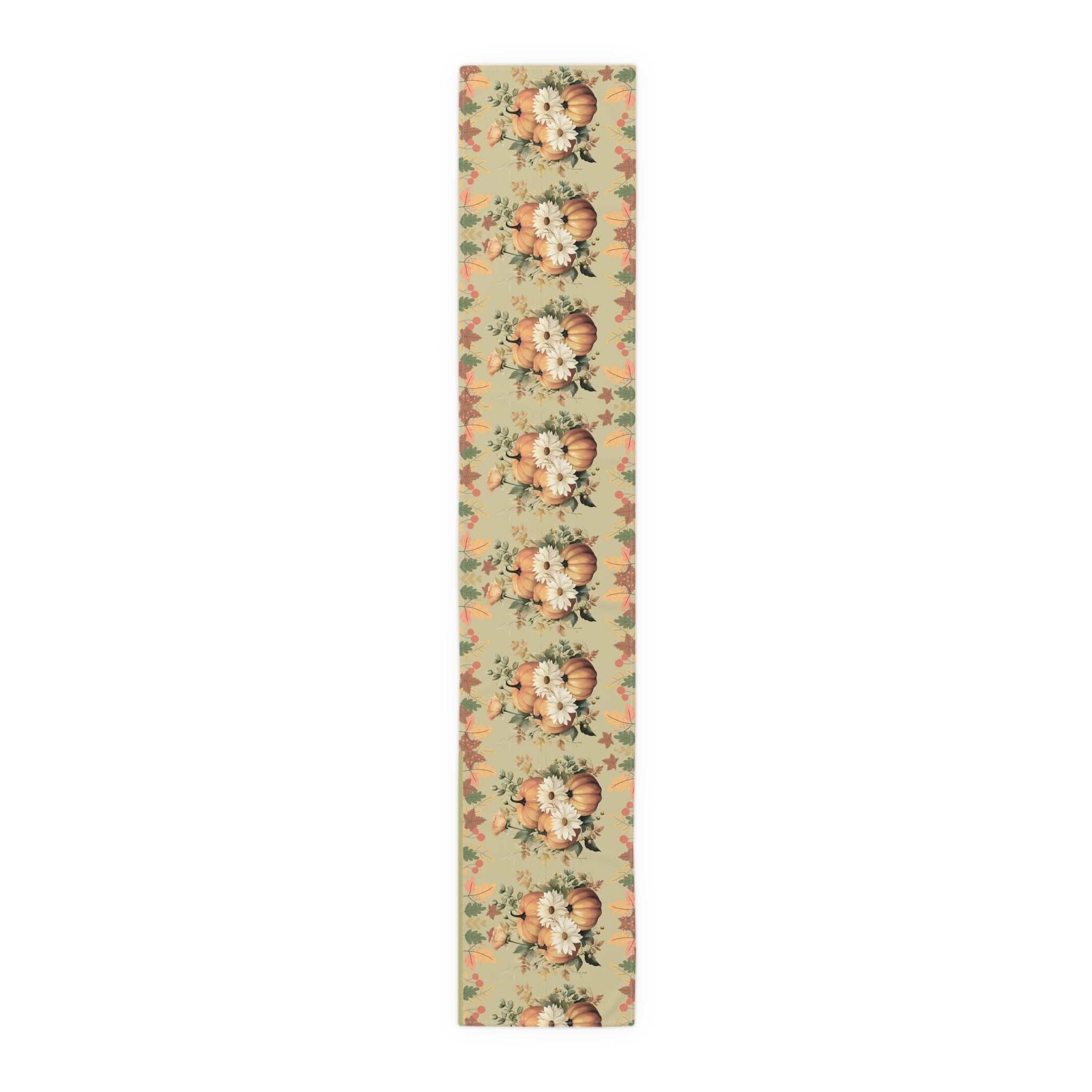Autumn Pumpkins Table Runner