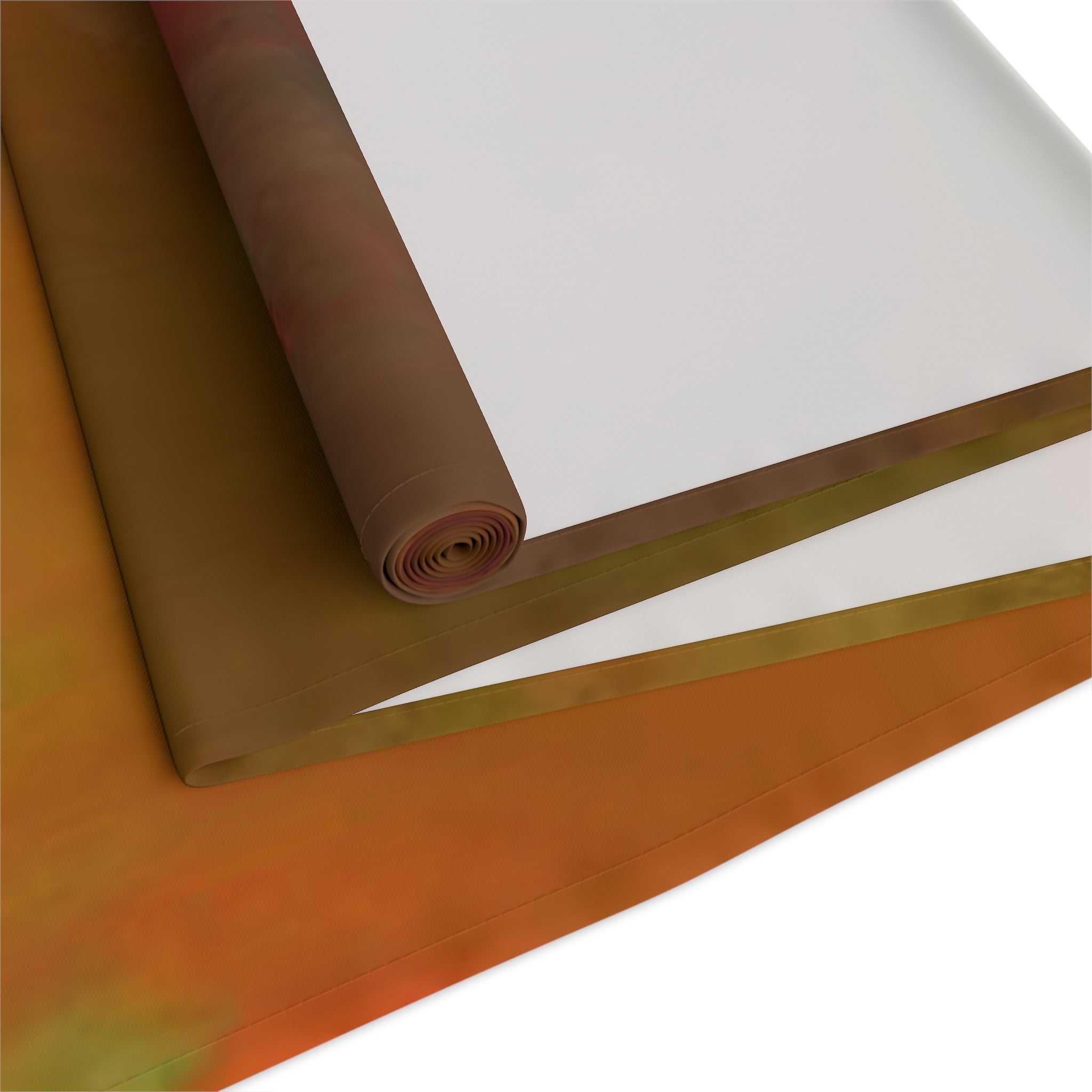 Copper Abstract Table Runner - Unique Home Decor - Handcrafted Design