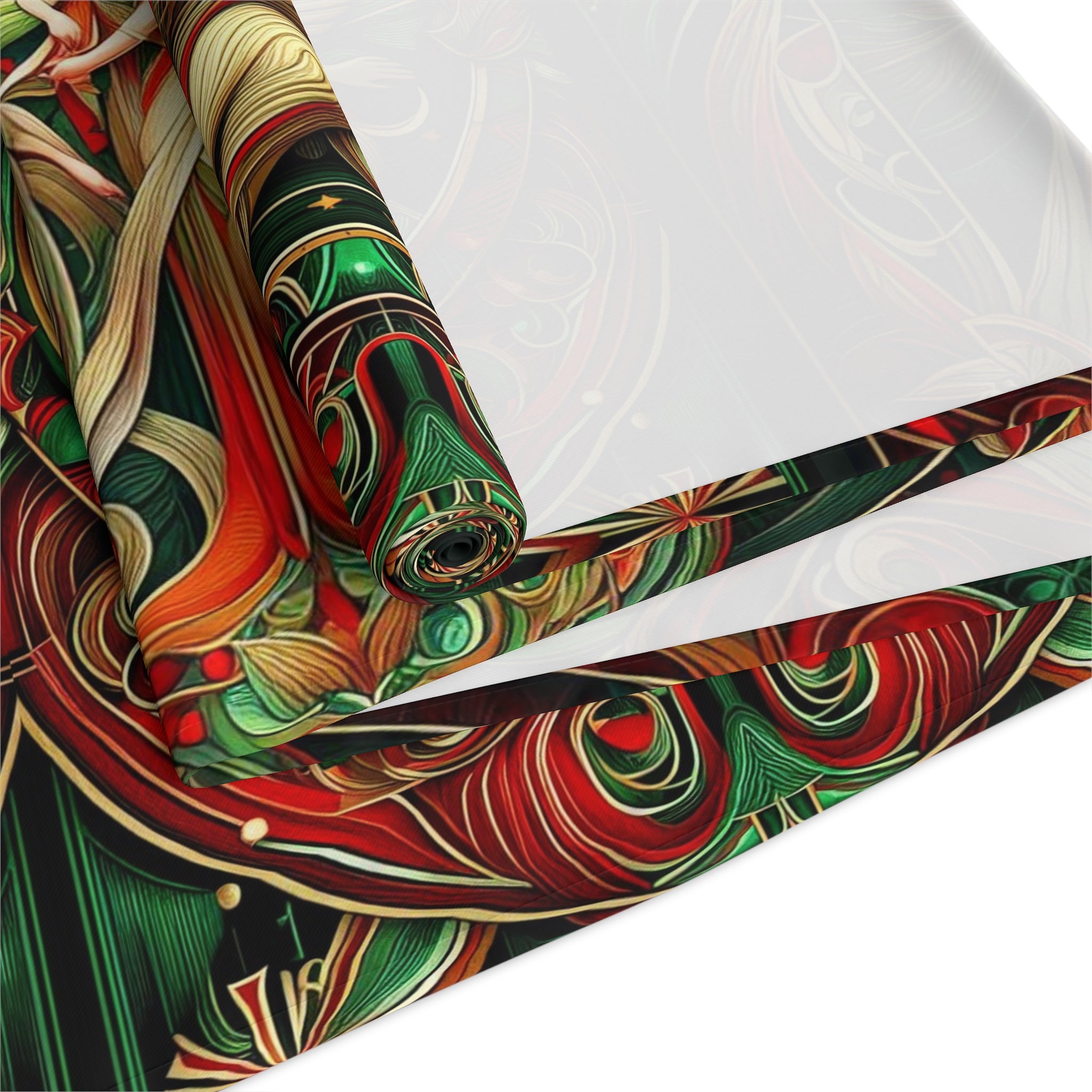 Heavenly Christmas Angels Table Runner