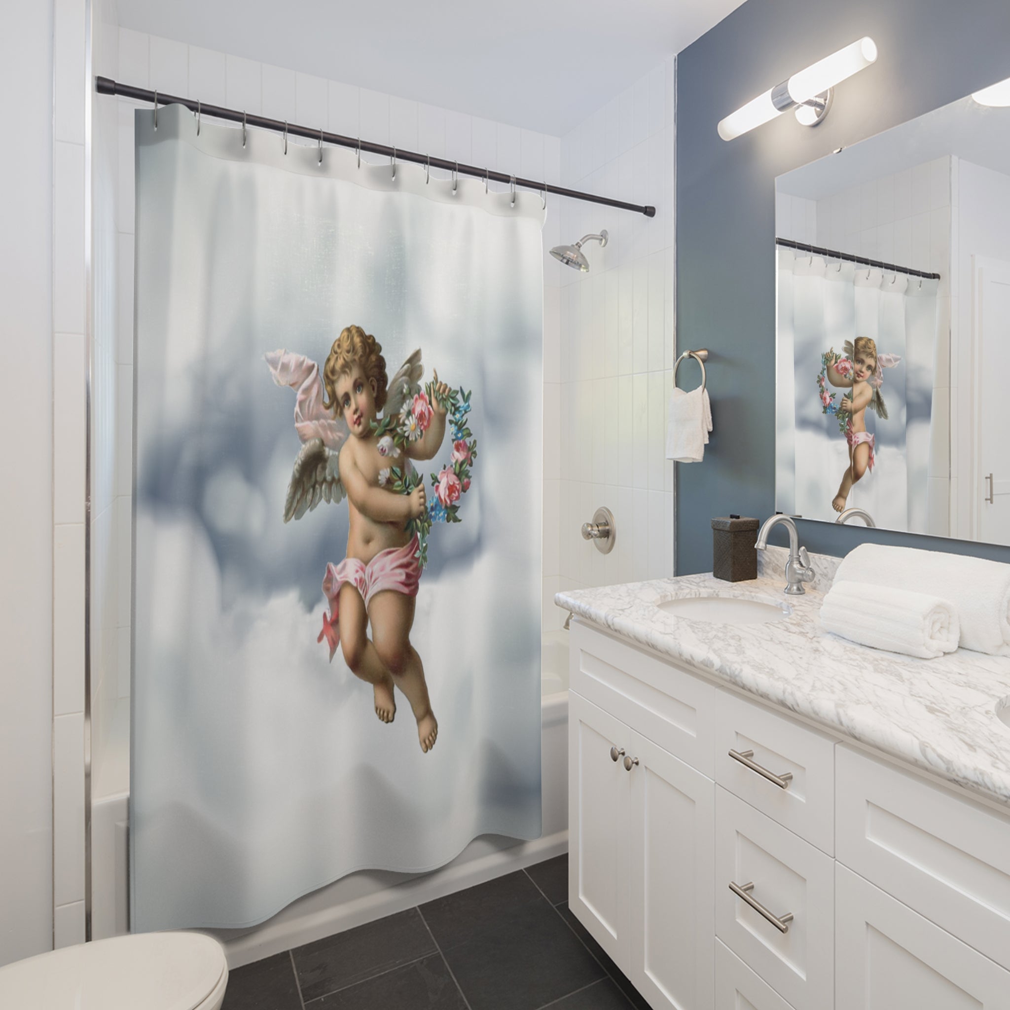 Angelic Shower Curtain
