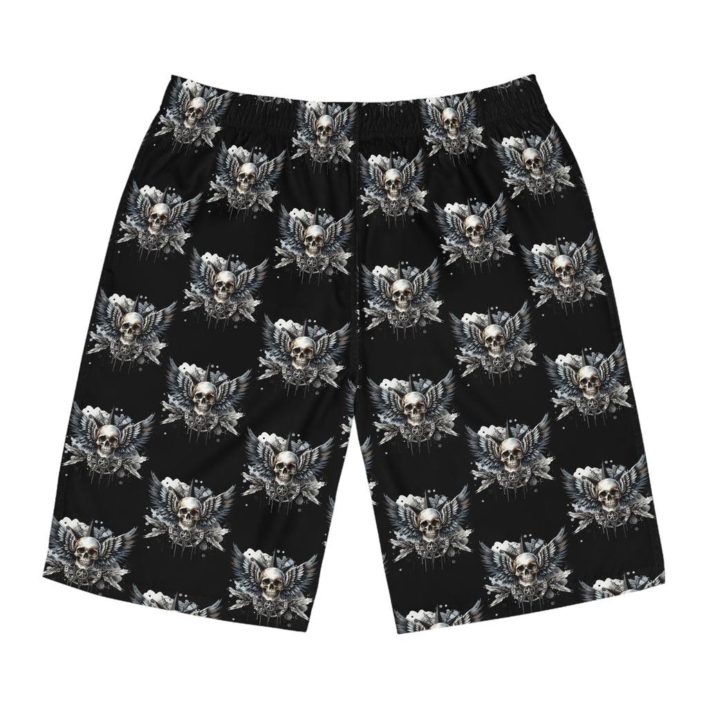 Men's Winged Skull Board Shorts