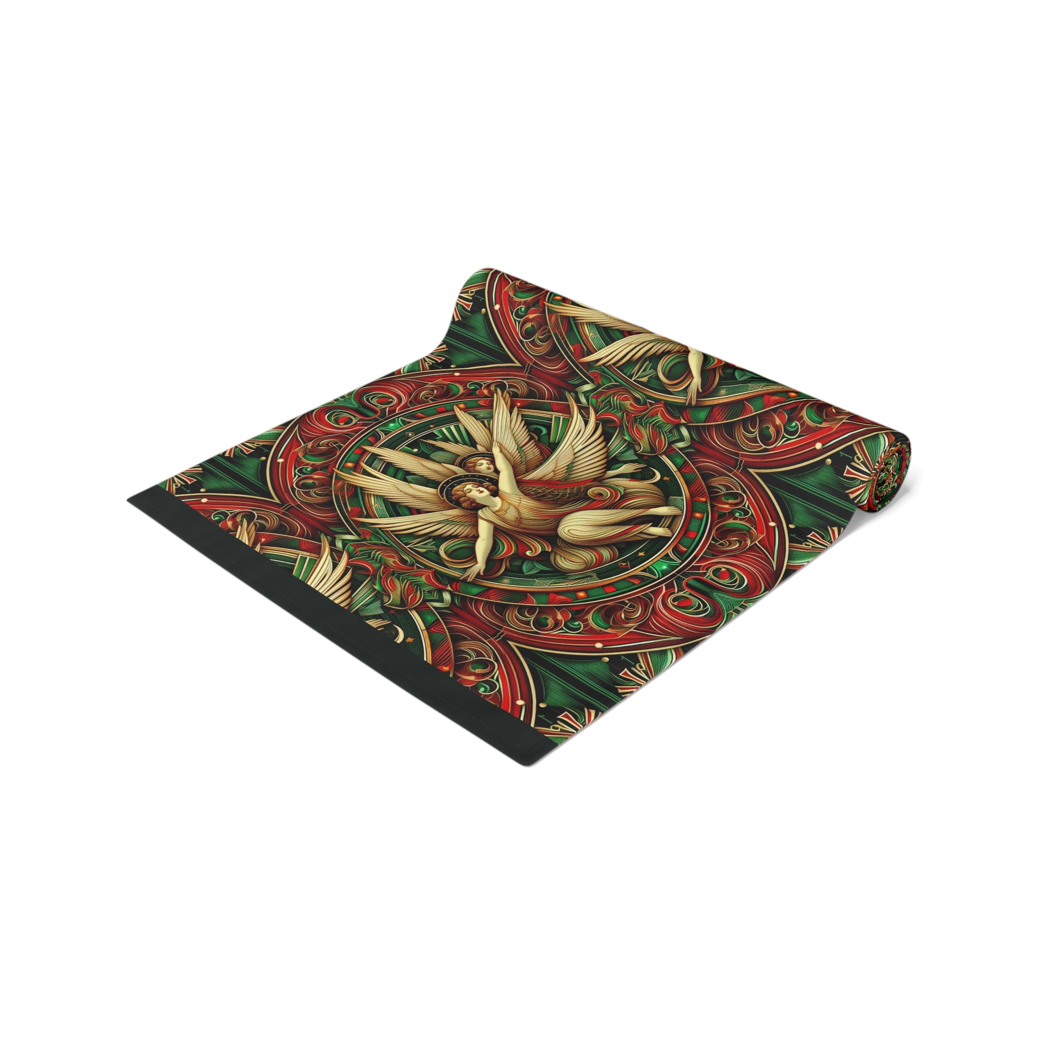 Heavenly Christmas Angels Table Runner