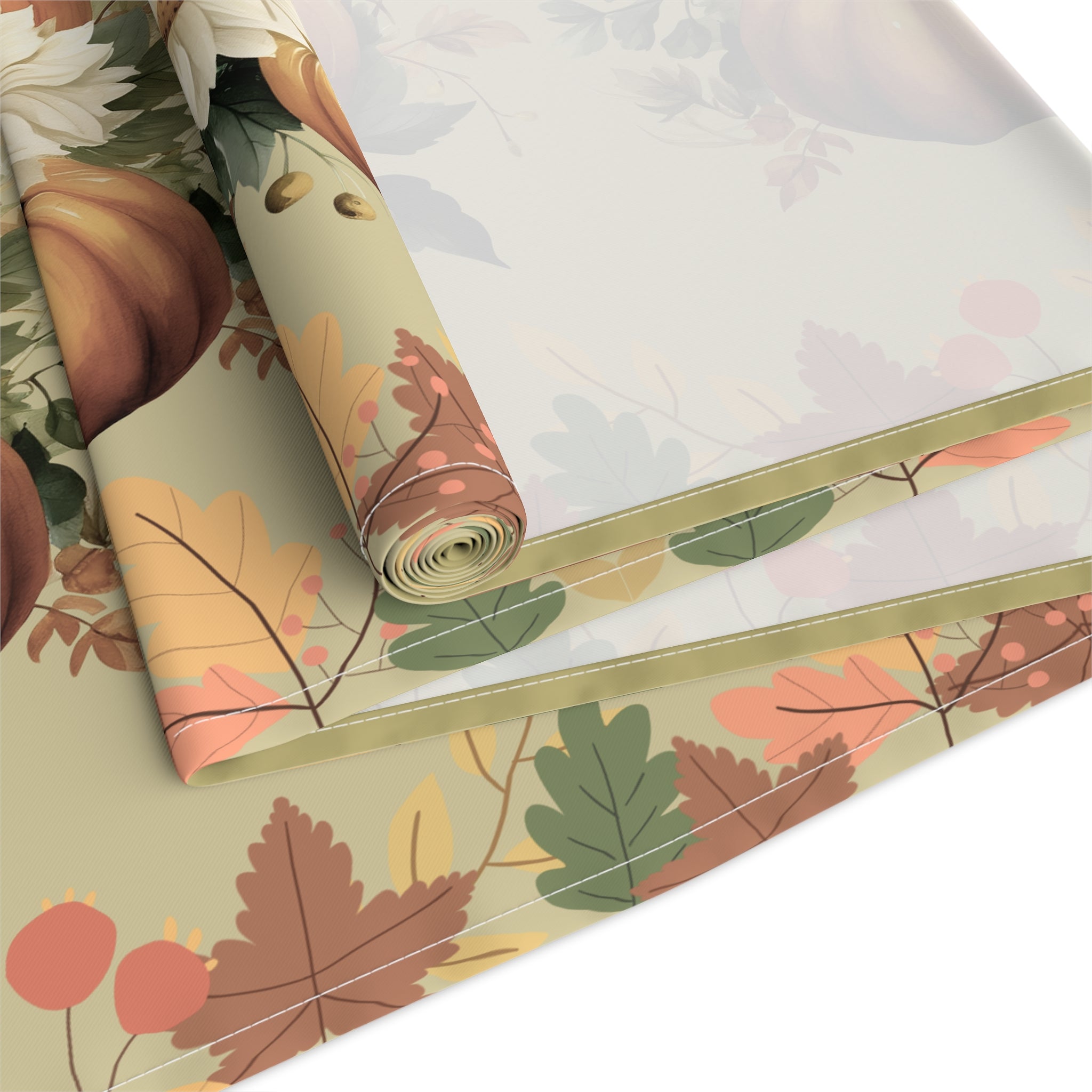 Autumn Pumpkins Table Runner