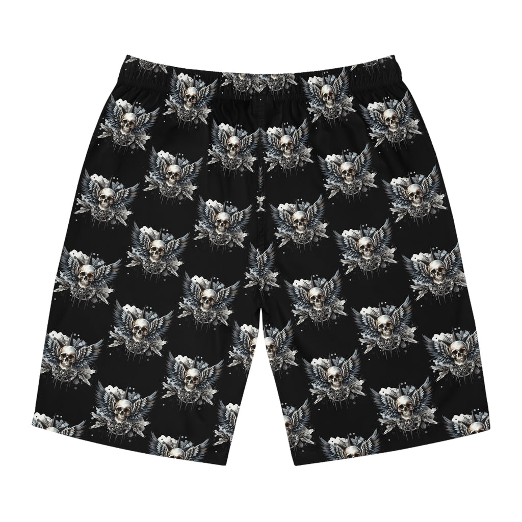 Men's Winged Skull Board Shorts