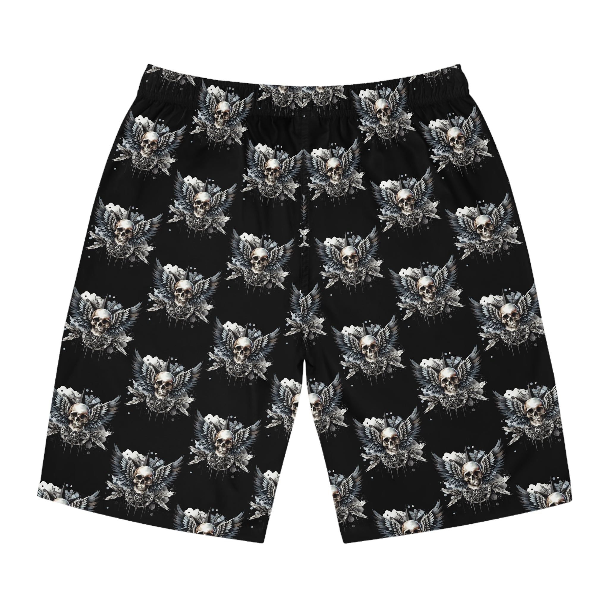 Men's Winged Skull Board Shorts