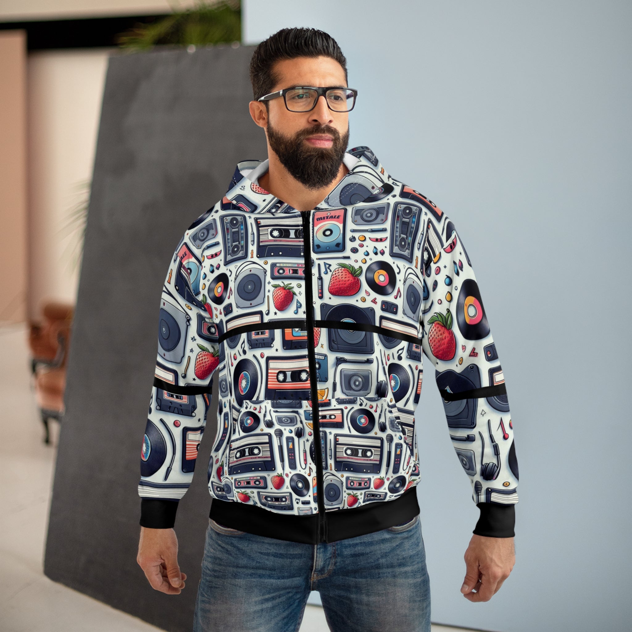 Music Hodgepodge Zip Hoodie
