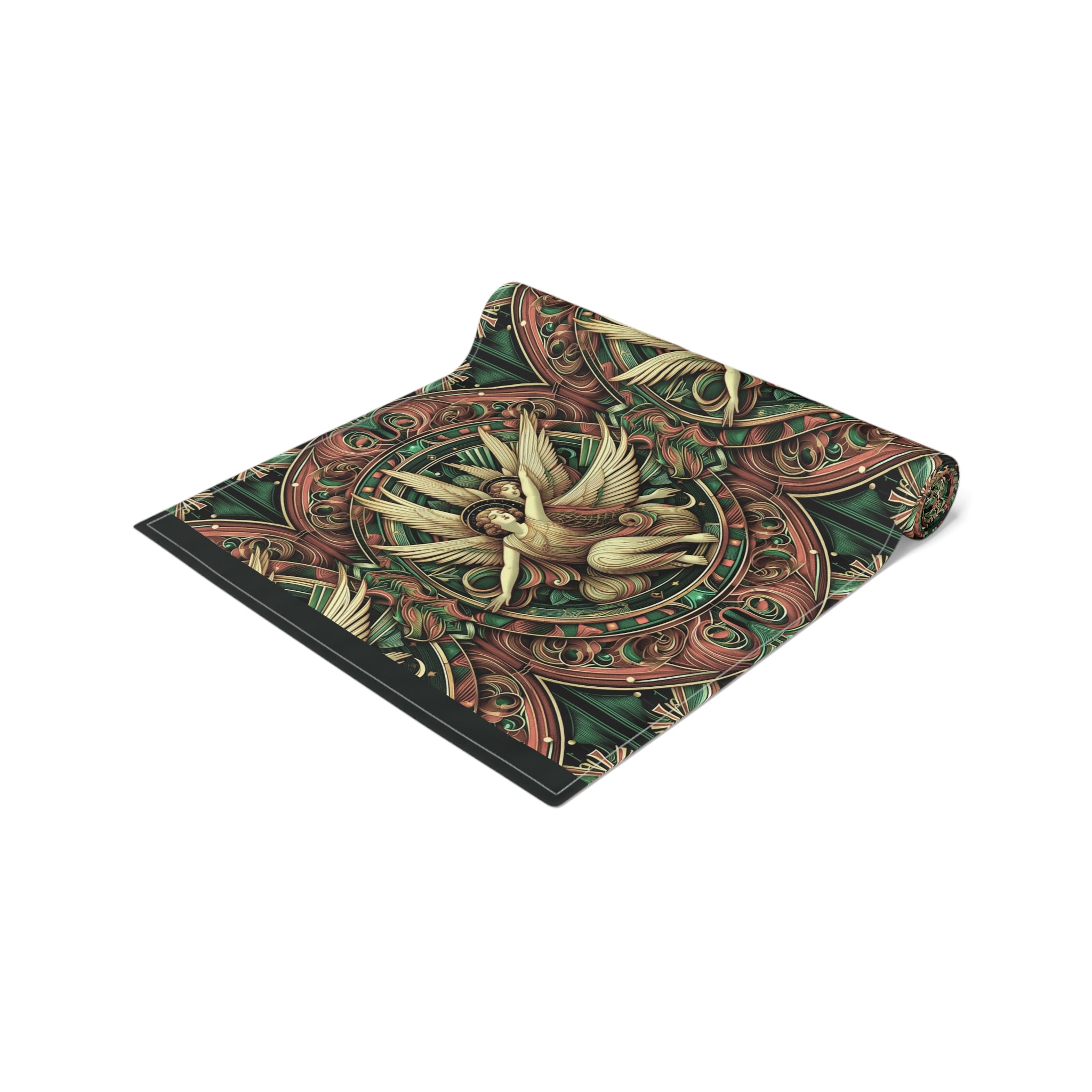 Heavenly Christmas Angels Table Runner