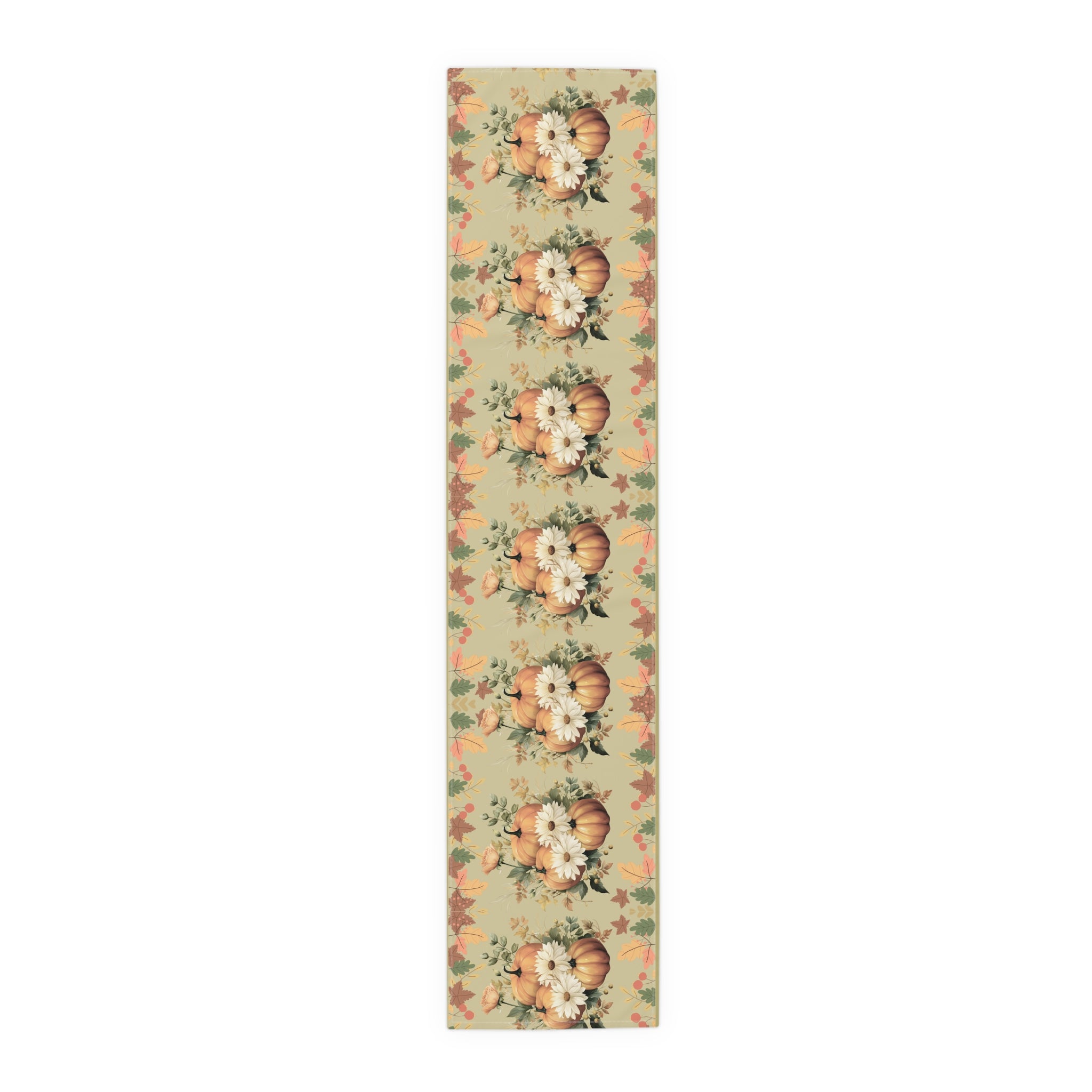 Autumn Pumpkins Table Runner