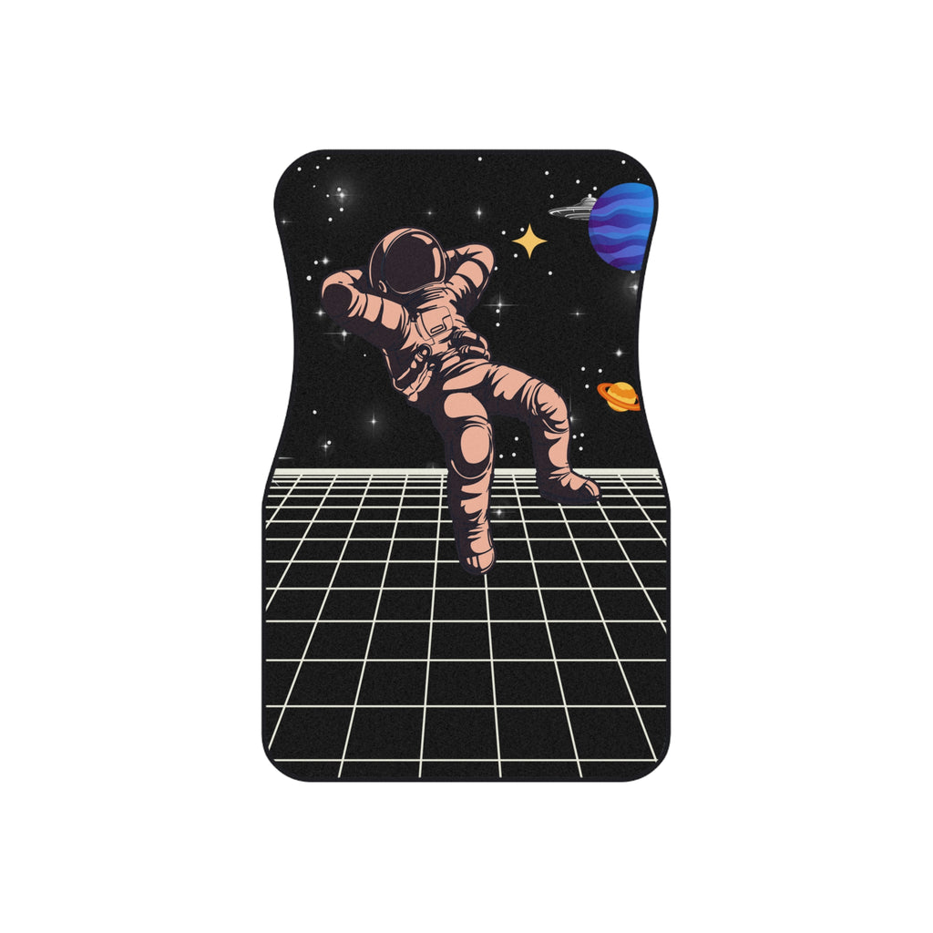 Car Mat Set - Groovy Spaceman Design - Set of 4