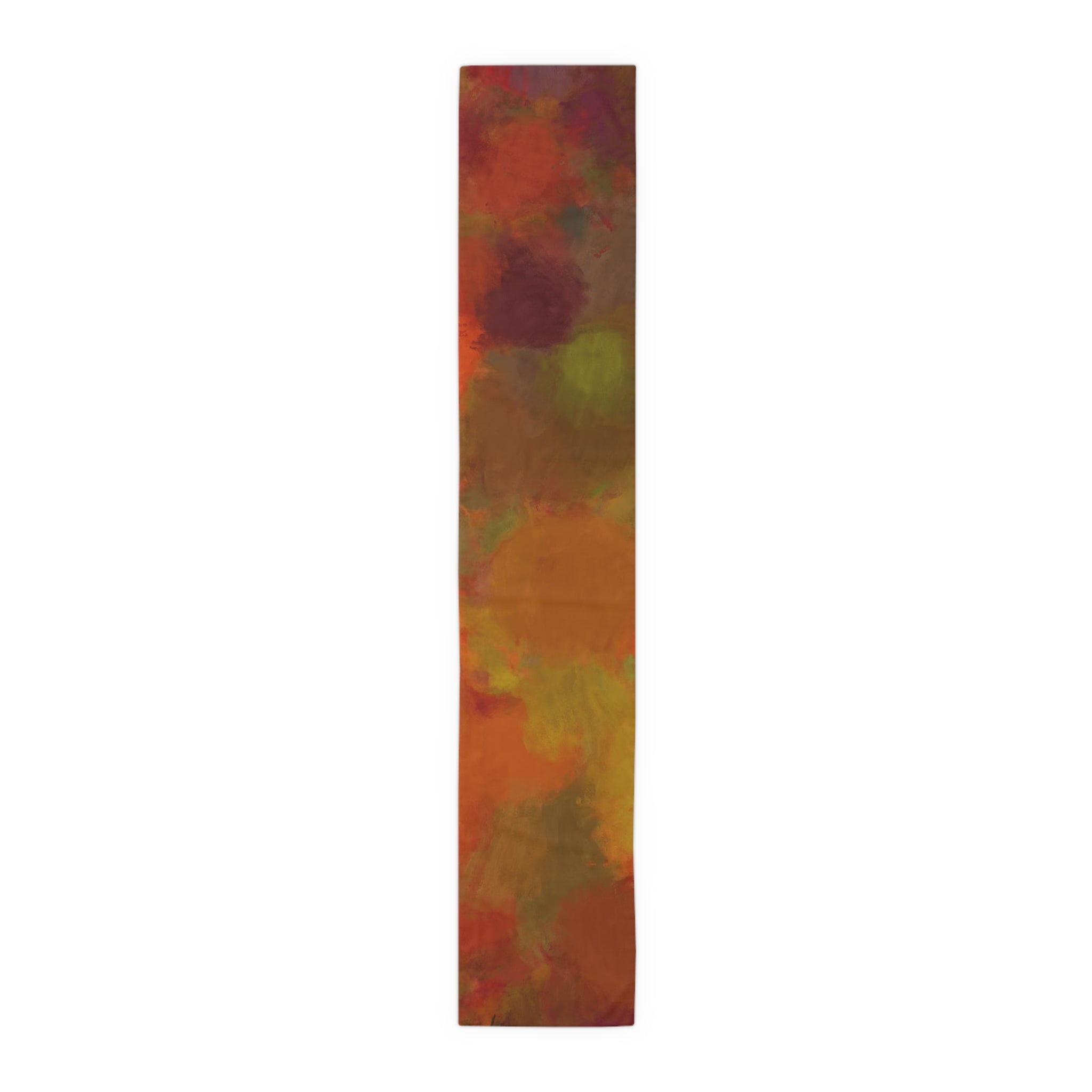Copper Abstract Table Runner - Unique Home Decor - Handcrafted Design